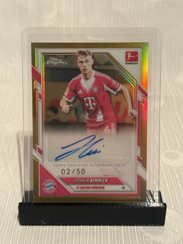 Joshua Kimmich 2025 Topps Bundesliga Chrome Gold /50