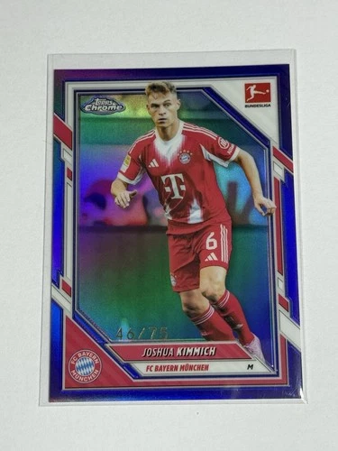 Joshua Kimmich 2025 Topps Bundesliga Chrome Purple /75