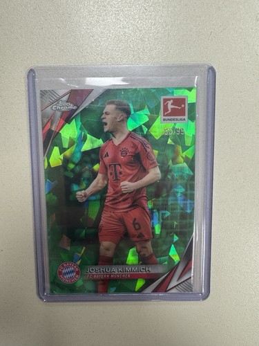 Joshua Kimmich 2024 Topps Bundesliga Chrome Sapphire Green /99