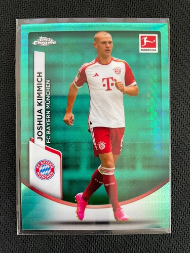 Joshua Kimmich 2023 Topps Chrome Aqua Prizm