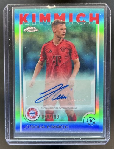 Joshua Kimmich 2024 Topps Chrome Aqua Refractor /199