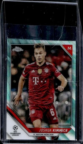 Joshua Kimmich 2021 Topps Chrome Aqua Wave Refractor /199