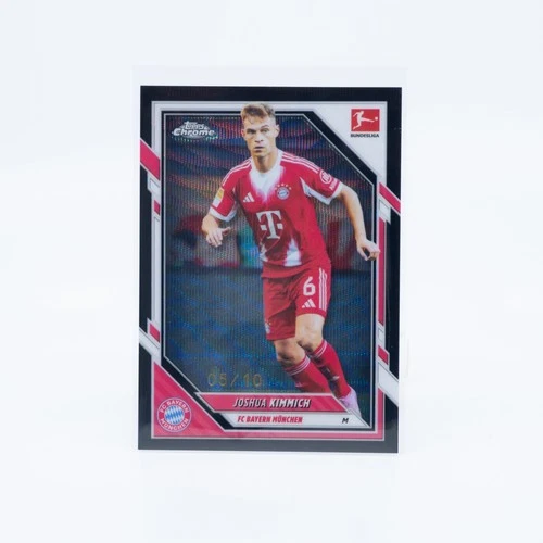 Joshua Kimmich 2025 Topps Chrome Black Wave /10