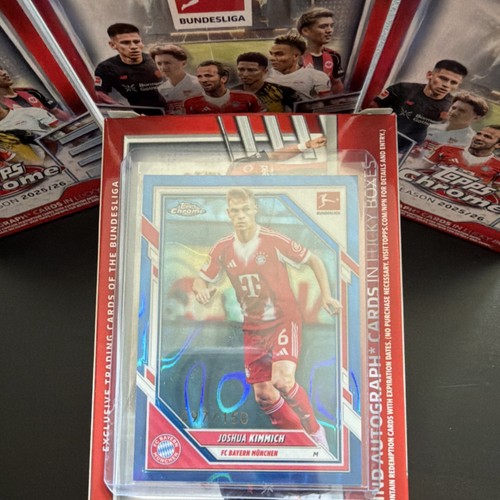 Joshua Kimmich 2025 Topps Chrome Blue