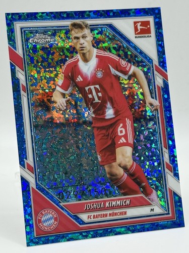 Joshua Kimmich 2025 Topps Chrome Blue Diamond /150