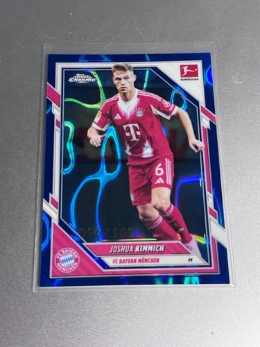 Joshua Kimmich 2026 Topps Chrome Blue Lava /150
