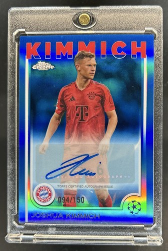 Joshua Kimmich 2024 Topps Chrome Blue Refractor /150