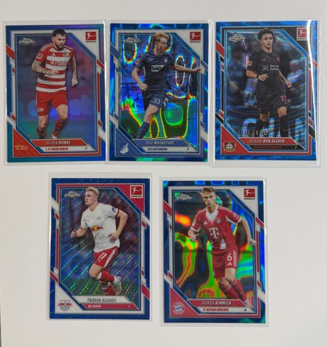 Joshua Kimmich 2025 Topps Chrome Blue Refractor /150