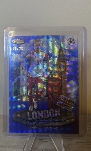 Joshua Kimmich 2023 Topps Chrome Blue Wave Refractor /75