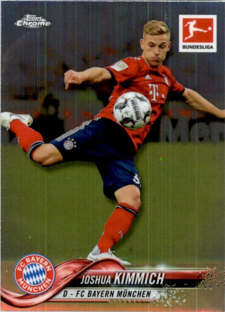 Joshua Kimmich 2018 Topps Chrome Bundesliga 52