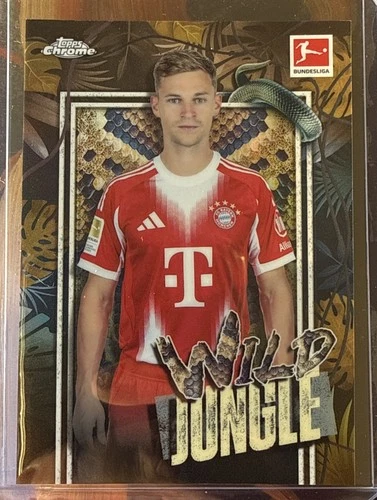 Joshua Kimmich 2025 Topps Chrome Bundesliga Cobra