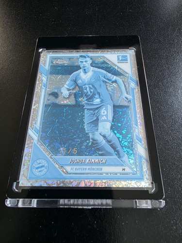 Joshua Kimmich 2025 Topps Chrome Bundesliga Frozen Refractor /5