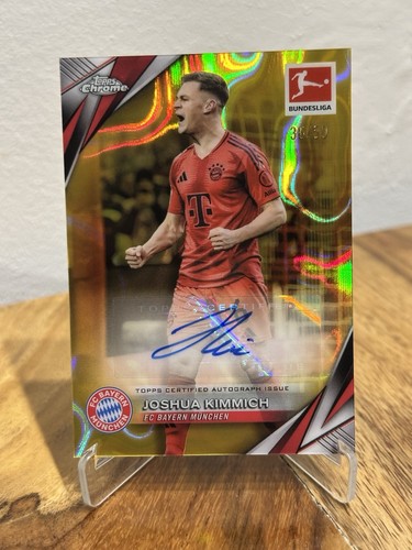 Joshua Kimmich 2024 Topps Chrome Bundesliga Lava /50