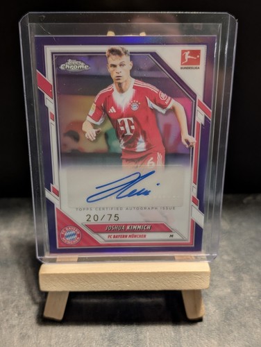 Joshua Kimmich 2025 Topps Chrome Bundesliga Purple /75