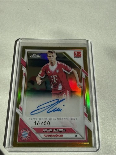Joshua Kimmich 2025 Topps Chrome Gold /50