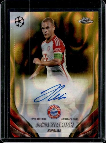 Joshua Kimmich 2024 Topps Chrome Gold Lava