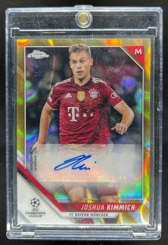 Joshua Kimmich 2021 Topps Chrome Gold Lava Refractor