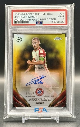 Joshua Kimmich 2024 Topps Chrome Gold Refractor /50