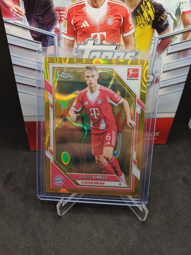 Joshua Kimmich 2025 Topps Chrome Gold Refractor /50