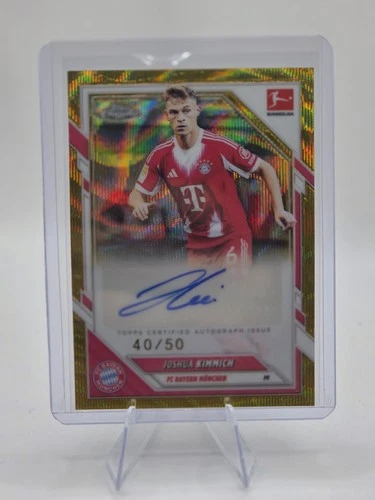 Joshua Kimmich 2025 Topps Chrome Gold Wave /50