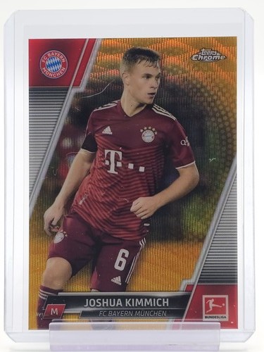 Joshua Kimmich 2021 Topps Chrome Gold Wave Refractor /50