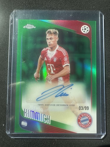 Joshua Kimmich 2025 Topps Chrome Green /99
