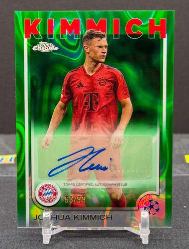 Joshua Kimmich 2024 Topps Chrome Green Lava /99