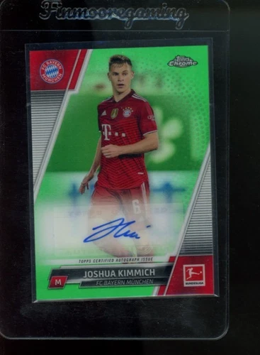 Joshua Kimmich 2022 Topps Chrome Green Refractor /99