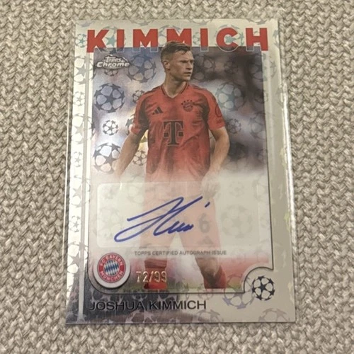 Joshua Kimmich 2024 Topps Chrome Logofractor /99