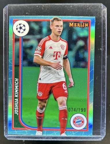 Joshua Kimmich 2023 Topps Chrome Merlin Aqua Refractor /199