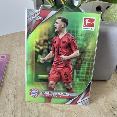 Joshua Kimmich 2024 Topps Chrome Neon Green Lava /250