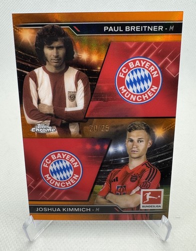 Joshua Kimmich 2024 Topps Chrome Orange /25