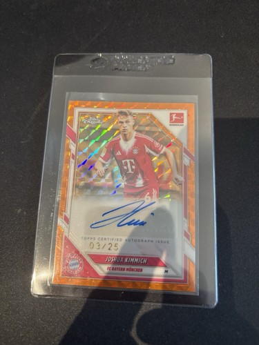 Joshua Kimmich 2025 Topps Chrome Orange Geometric 03/25
