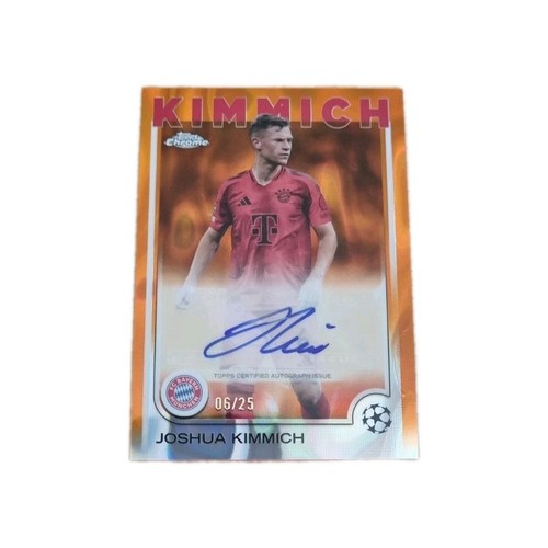 Joshua Kimmich 2024 Topps Chrome Orange Lava /25