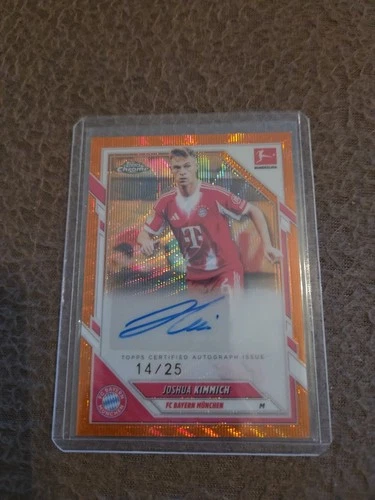 Joshua Kimmich 2025 Topps Chrome Orange Refractor /25