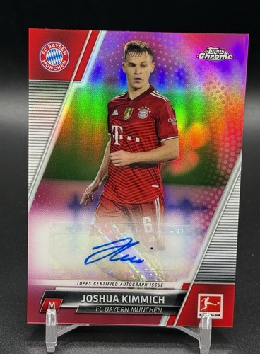 Joshua Kimmich 2021 Topps Chrome Pink Refractor /150