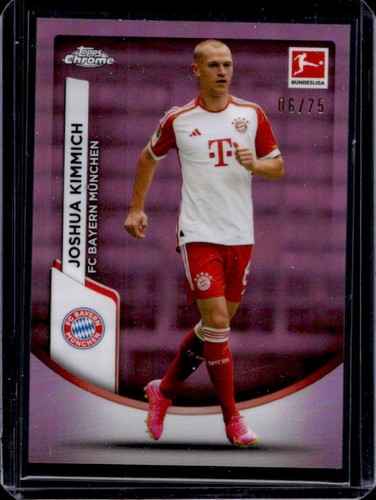 Joshua Kimmich 2023 Topps Chrome Pink Refractor /75