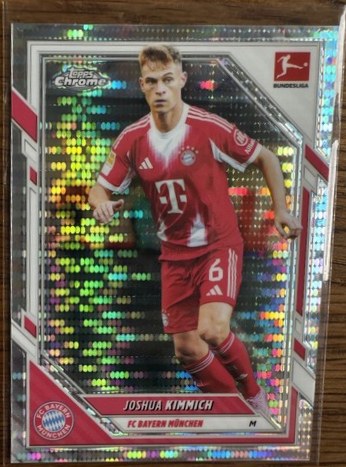 Joshua Kimmich 2025 Topps Chrome Pulsar /25