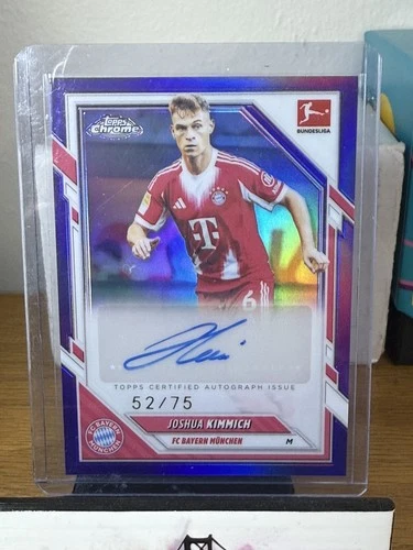 Joshua Kimmich 2026 Topps Chrome Purple Refractor /75