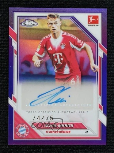 Joshua Kimmich 2025 Topps Chrome Purple Refractor /75