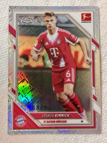 Joshua Kimmich 2025 Topps Chrome Toppsfractor /52