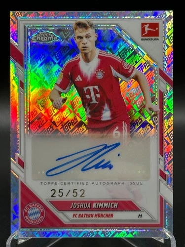 Joshua Kimmich 2025 Topps Chrome ToppsFractor /52