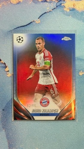 Joshua Kimmich 2023 Topps Chrome UEFA Color Match /99