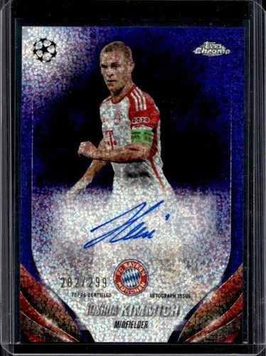 Joshua Kimmich 2023 Topps Chrome Violet Speckle Refractor /299