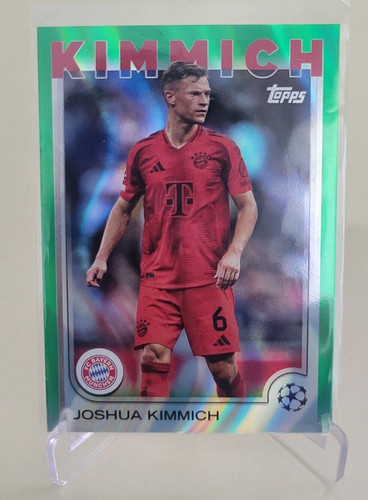 Joshua Kimmich 2024 Topps Competiciones de Clubes de la UEFA Green Refractor #108