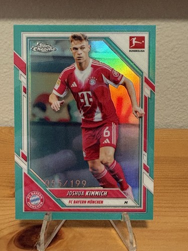 Joshua Kimmich 2025 Topps Cromo Aqua /199