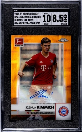 Joshua Kimmich 2020 Topps Cromo Bundesliga Naranja /25
