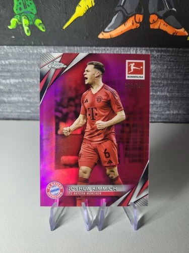 Joshua Kimmich 2024 Topps Cromo Bundesliga Rosa /125