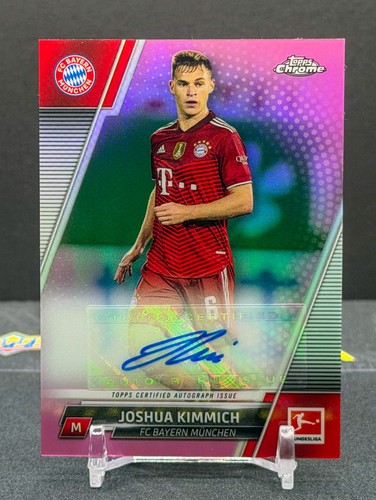 Joshua Kimmich 2021 Topps Cromo Bundesliga Rosa /75