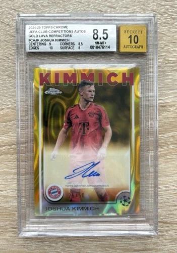 Joshua Kimmich 2024 Topps Cromo Gold Lava /50